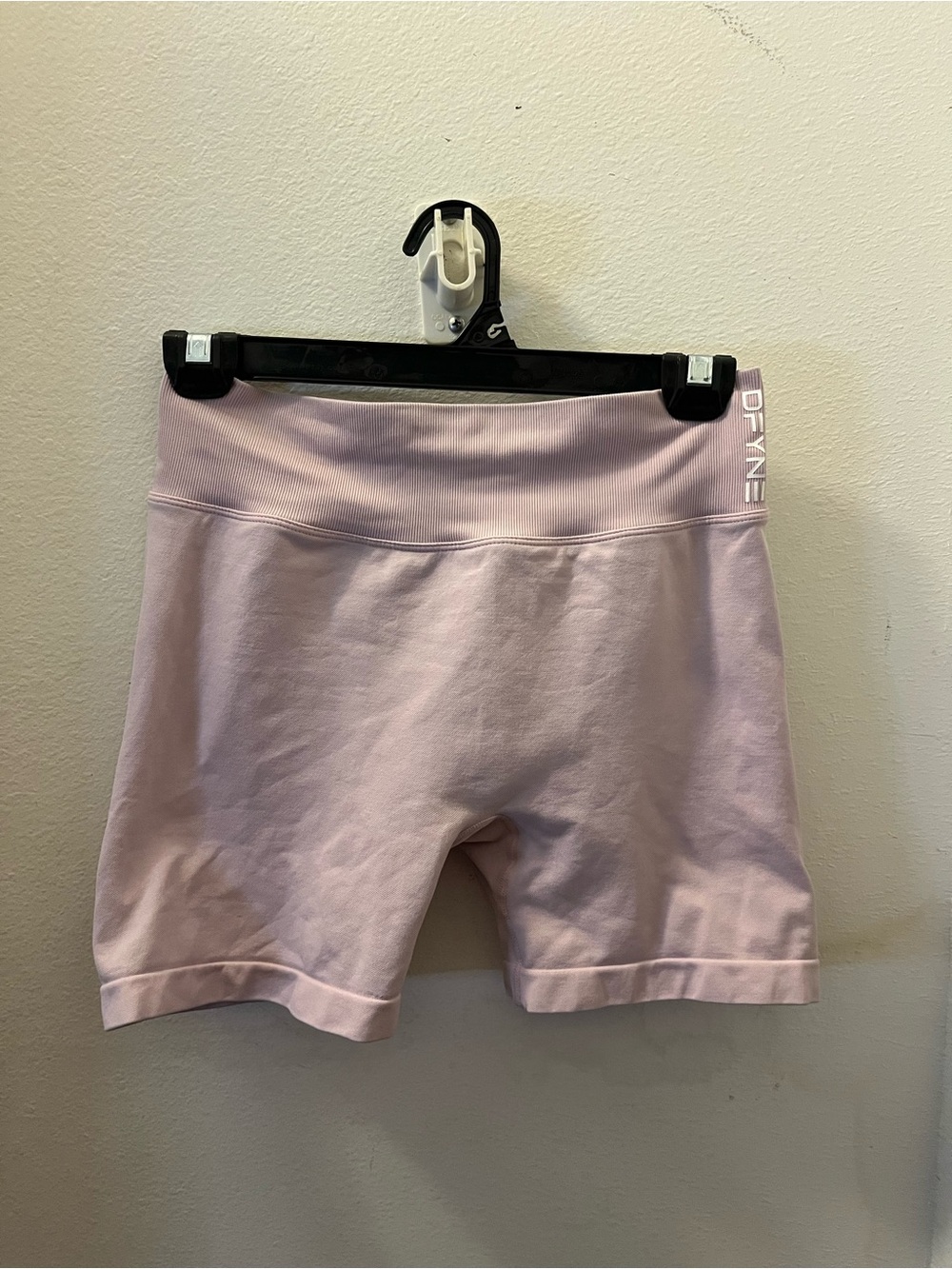 DFYNE lilac High Waisted Biker Shorts Sculpting Activewear Athleisure